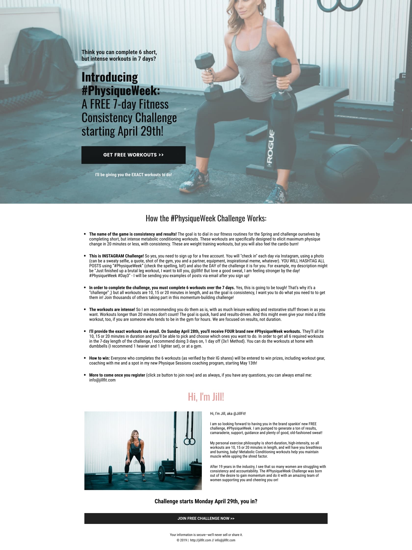 best lead generation landing page examples 2019