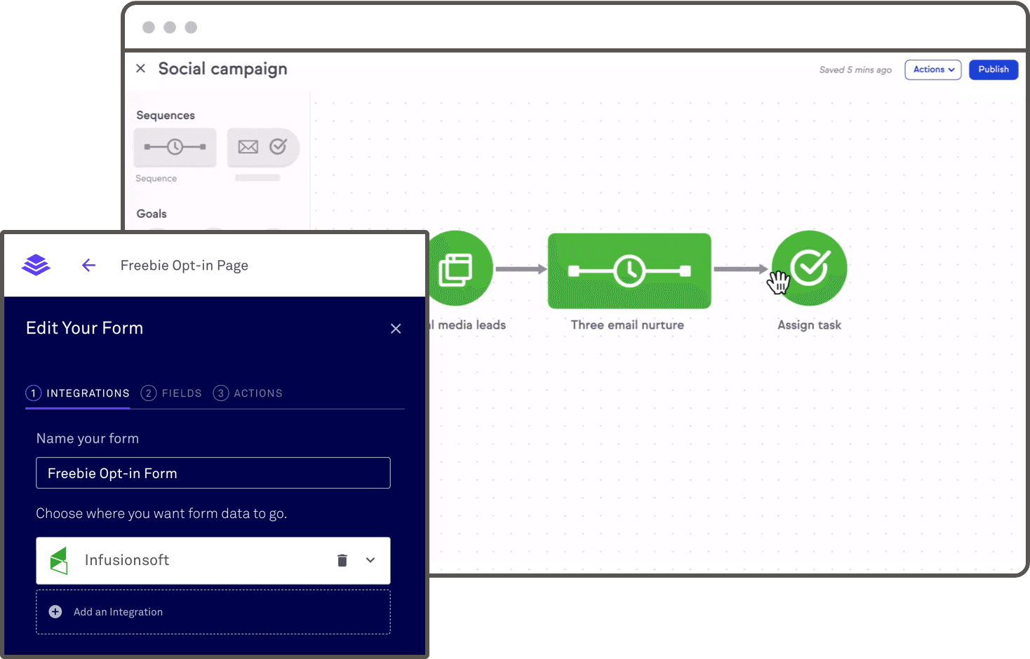 Connecting Infusionsoft