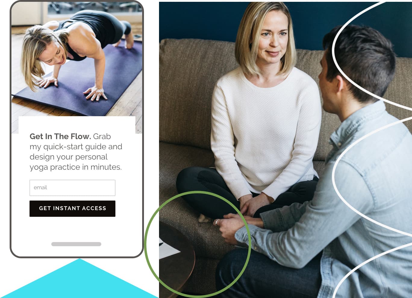 High-converting landing pages