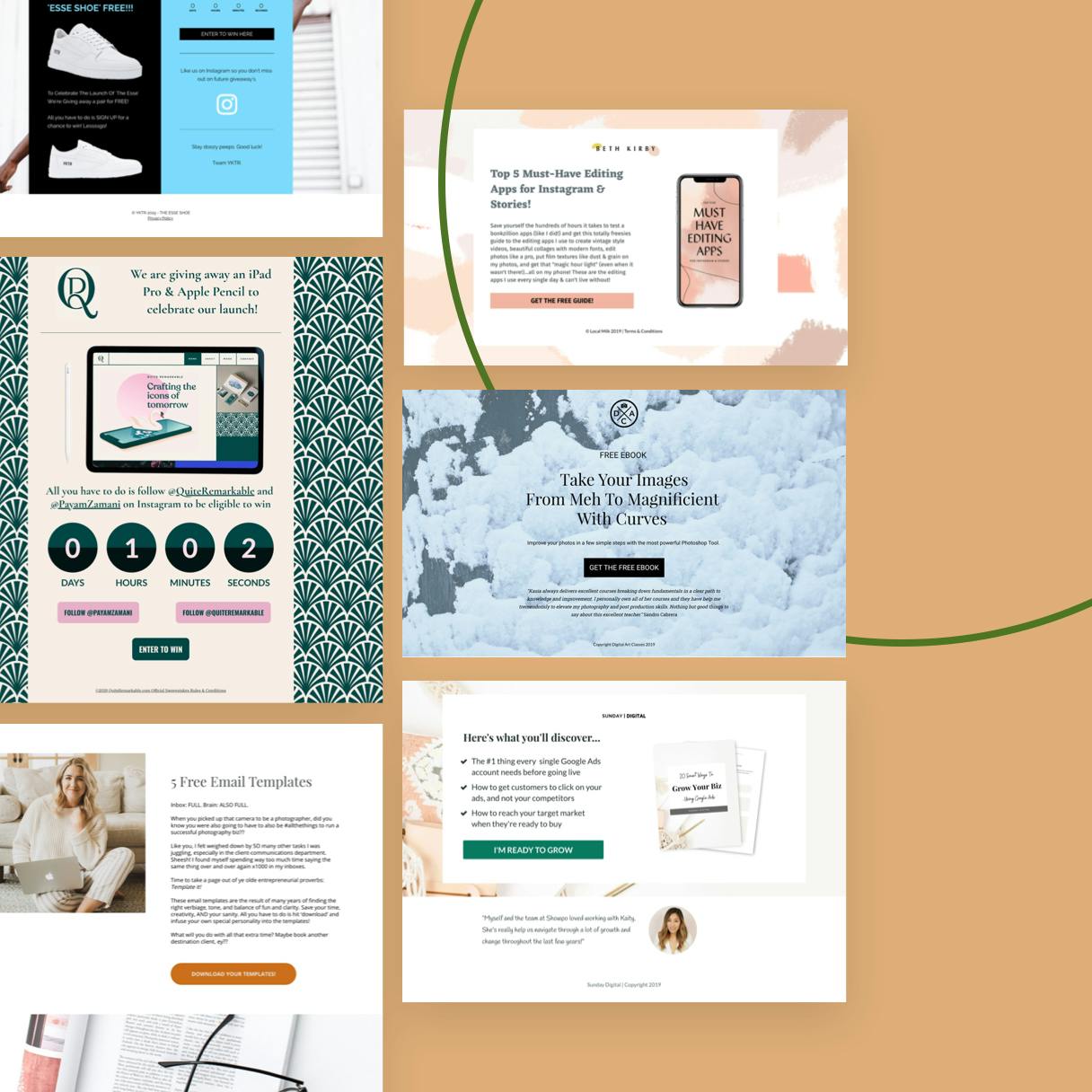 Get Inspired with 100+ Landing Page Examples