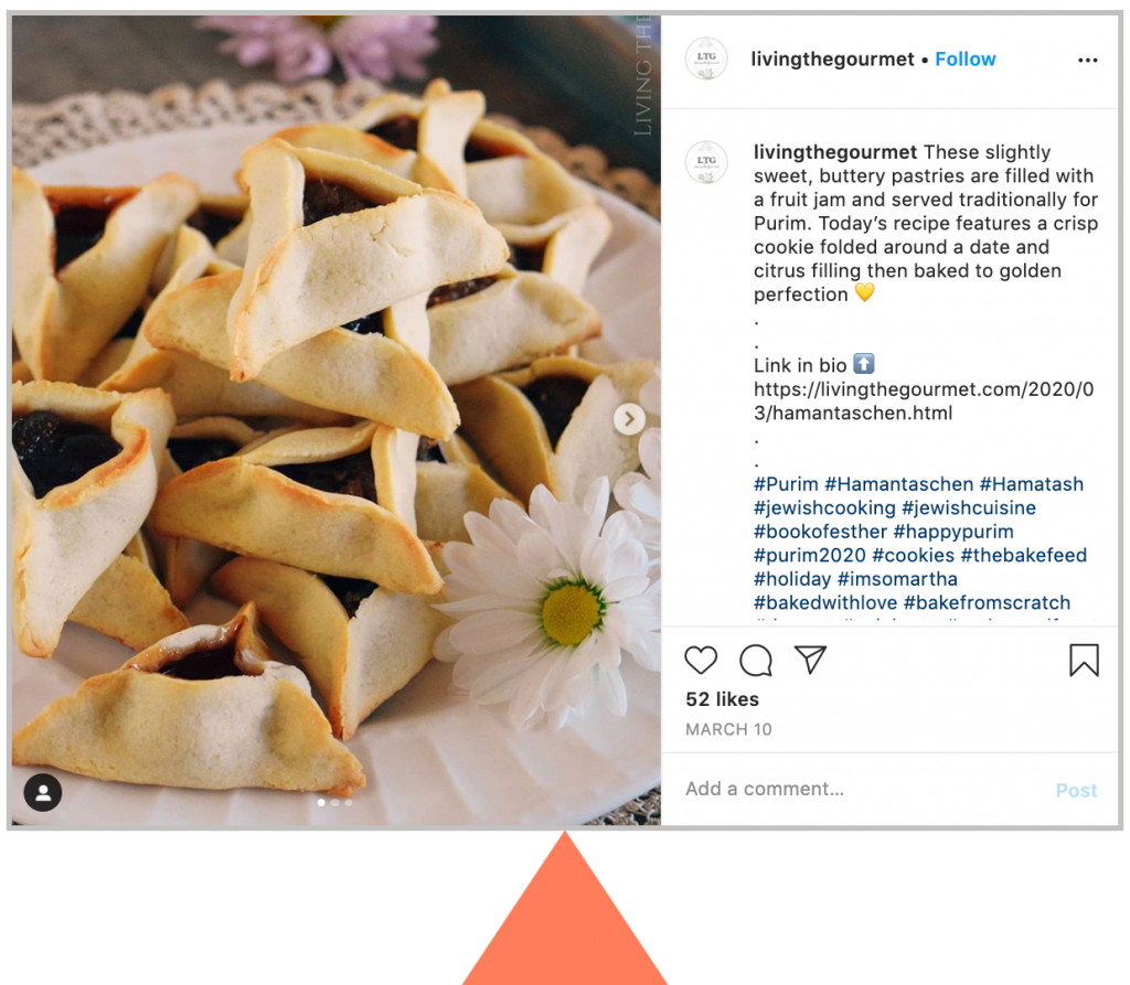 Living The Gourmet on Instagram