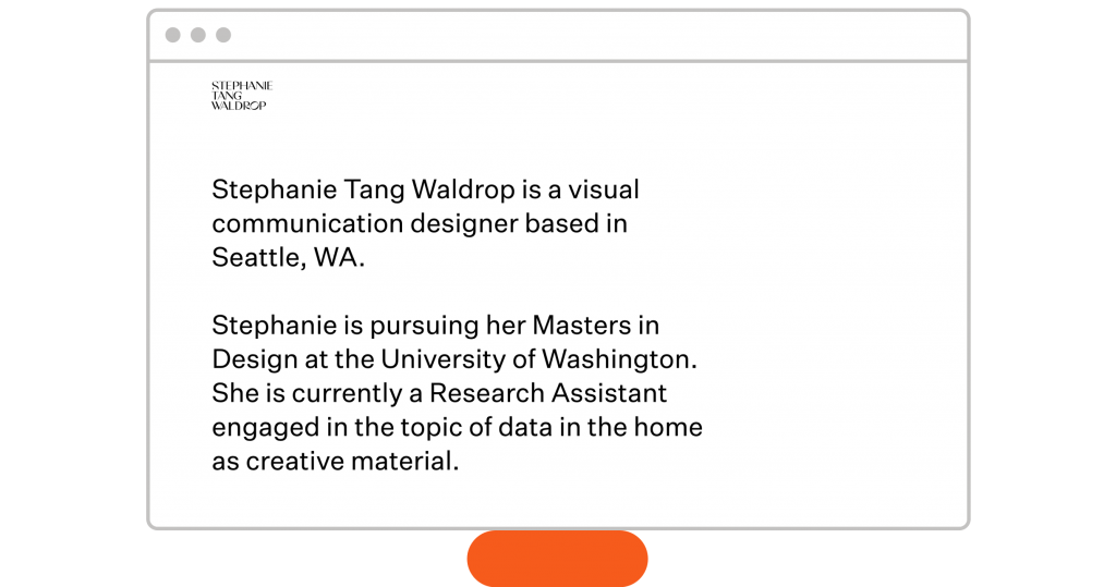 homepage design Stephanie Tang Waldrop design portfolio