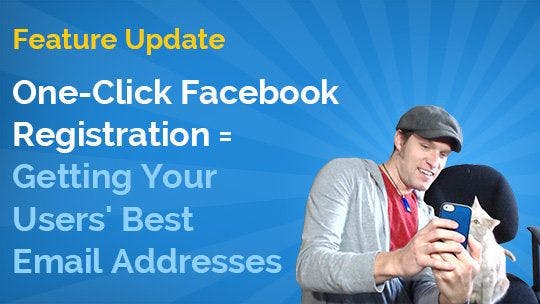 one click facebook registration