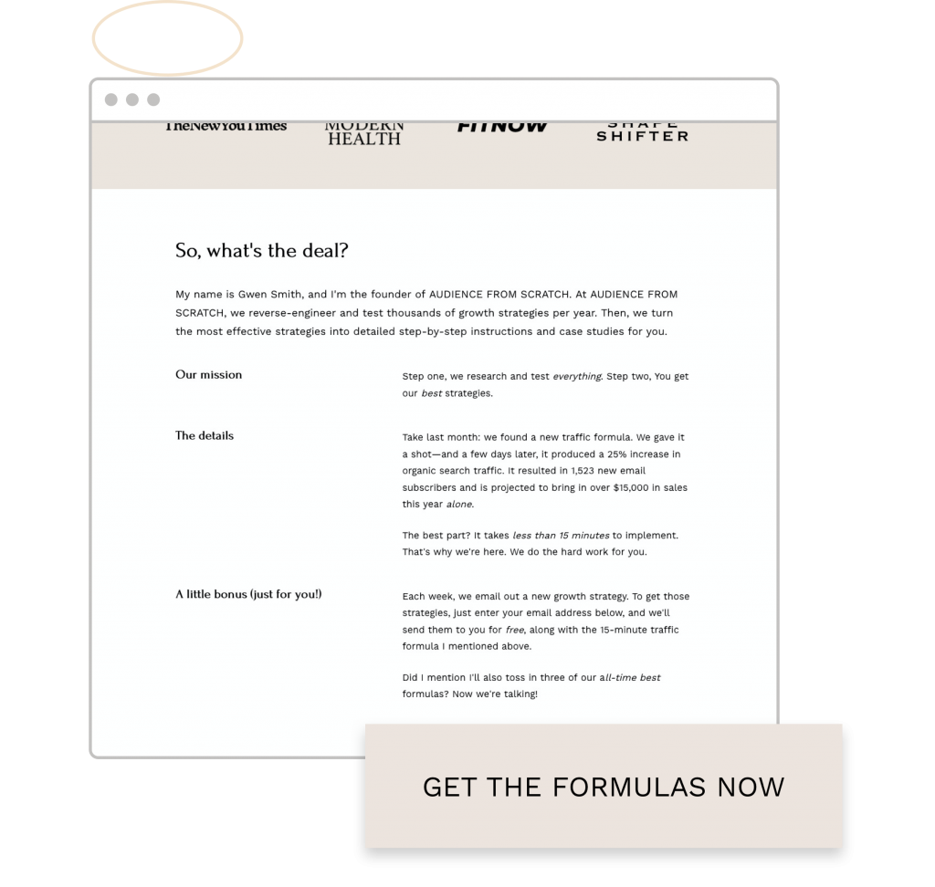 upside-down landing page homepage design call-to-action CTA