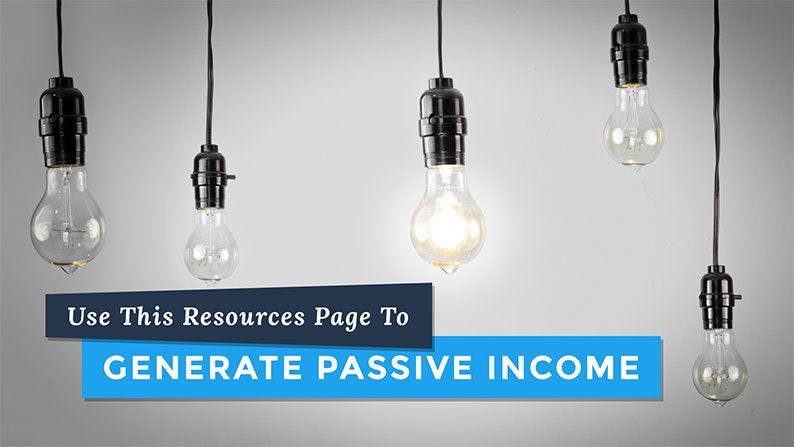 [Download] Use This Resources Page To Generate Passive Income.