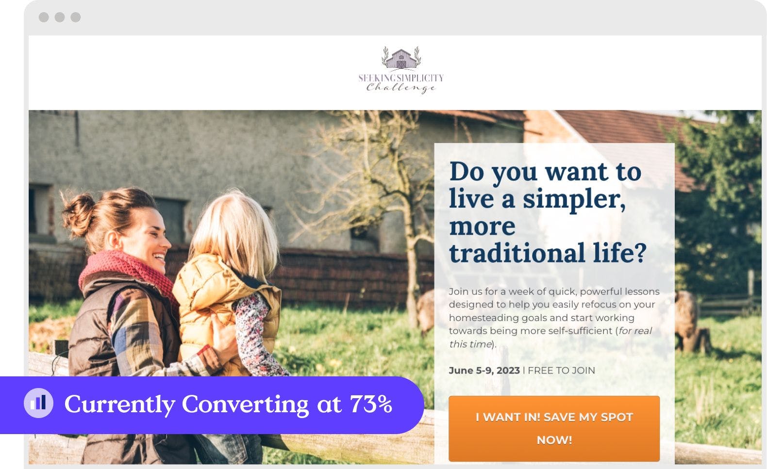 Case Study Shelby Devore Landing Page Example Leadpages Builder