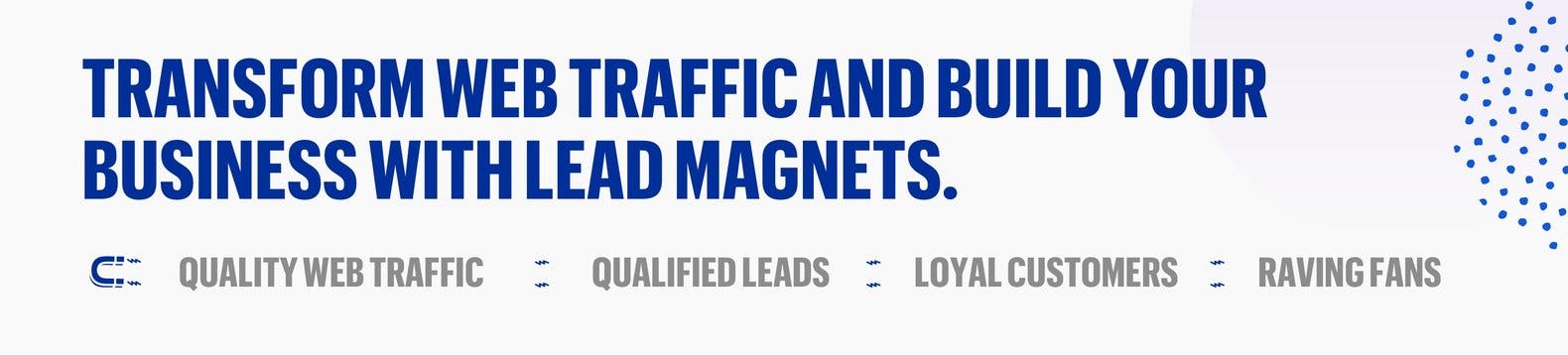 lead magnet lead generation lead pages