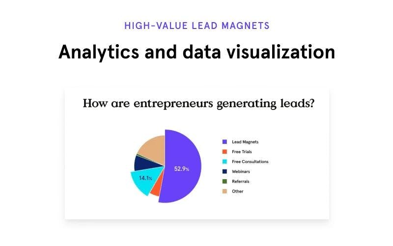 Data lead magnet example