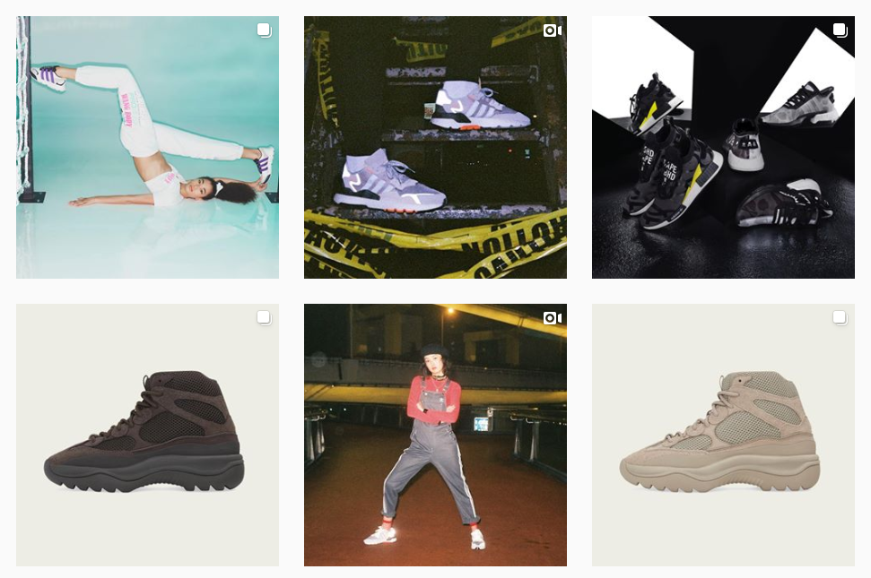 Adidas Shoes–Showcase your products to help get leads and sales from Instagram.