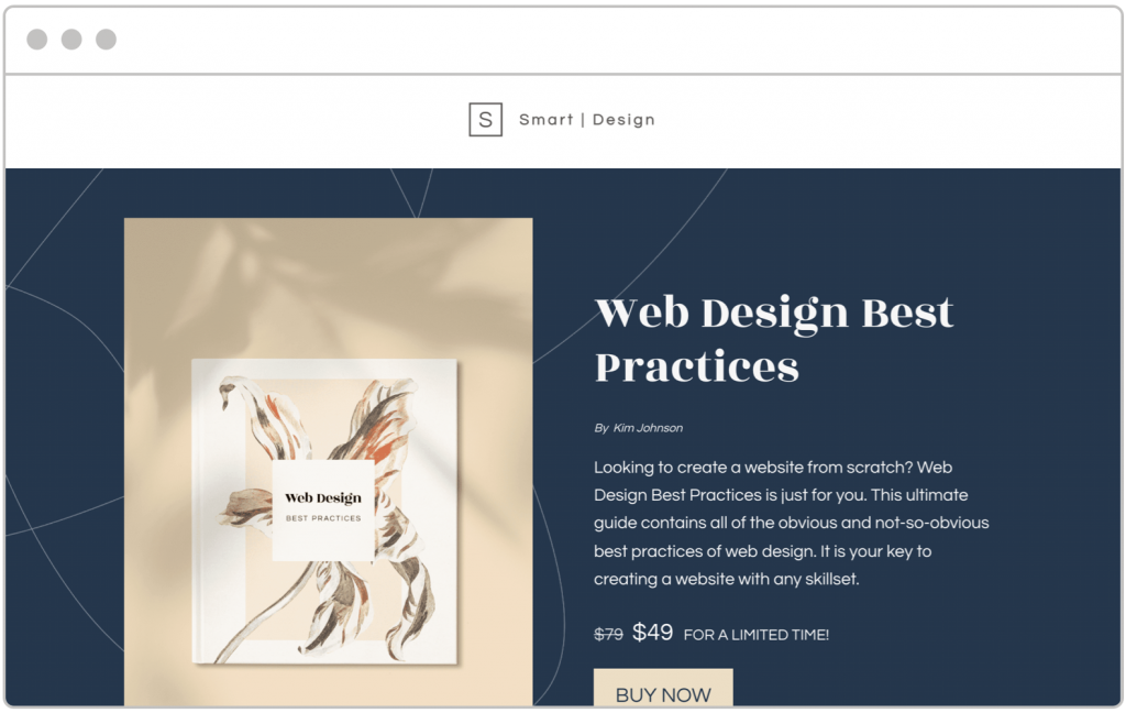 10 examples of product landing pages.