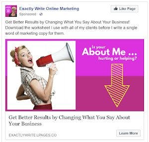 Facebook Ad Examples from Leadpages