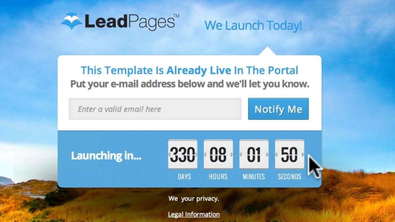 Free Coming Soon Page Template Or Launching Soon Page