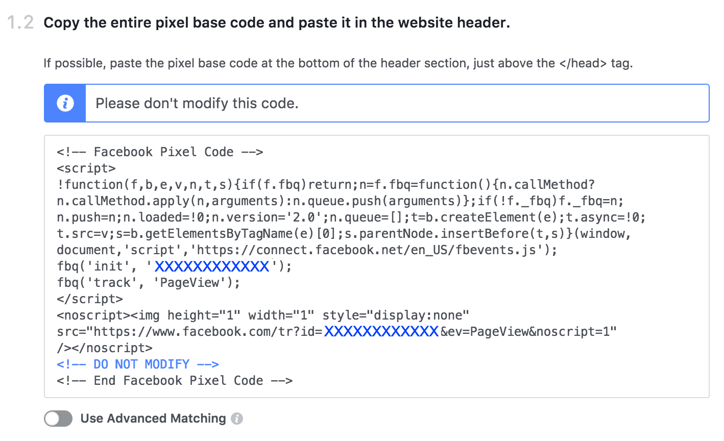 Fb Pixel Base Code Xxxx