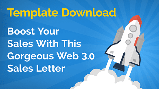 Web 3 0 Sales Letter