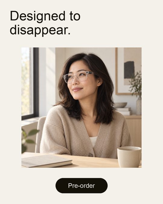 Lumen ad: Designed to disappear.