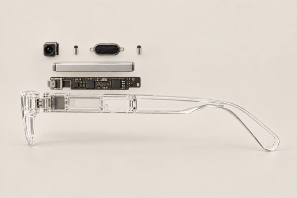 Exploded view of the Lumen temple module