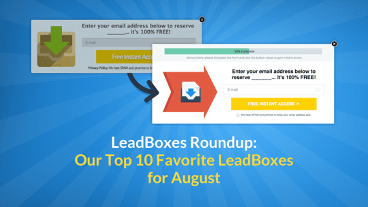 LeadBoxes Roundup: Our Top 10 Favorite LeadBoxes for August